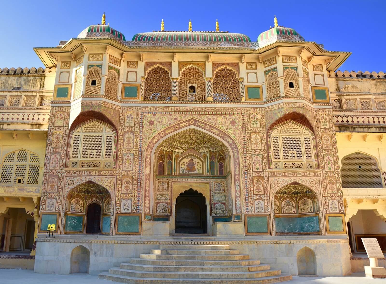 Amber Fort in Rajasthan, India