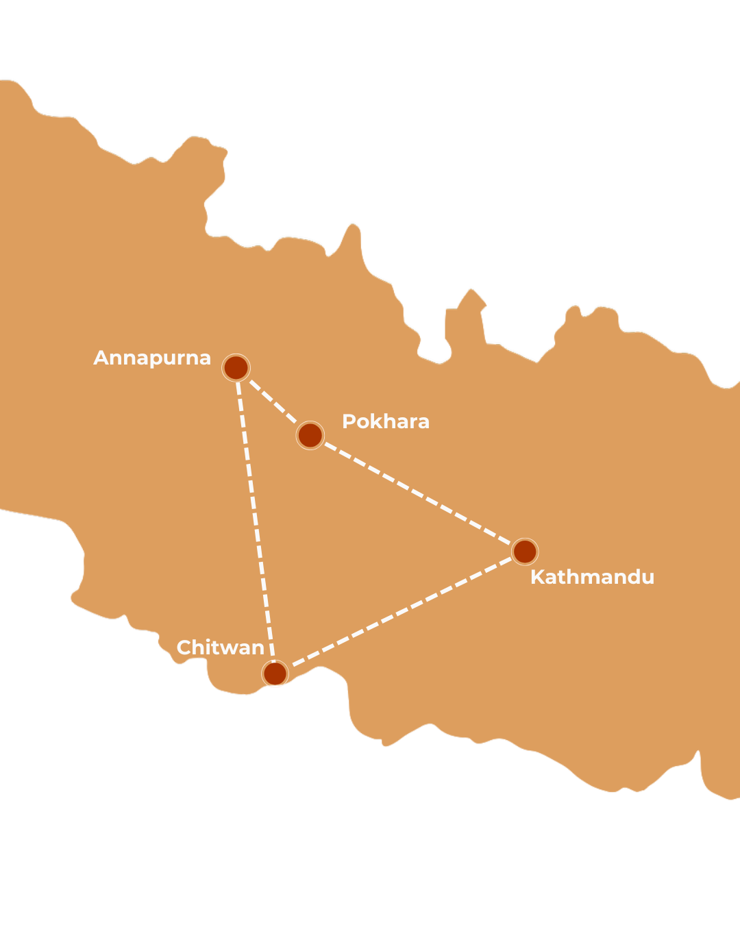 Himalayan Kingdom map