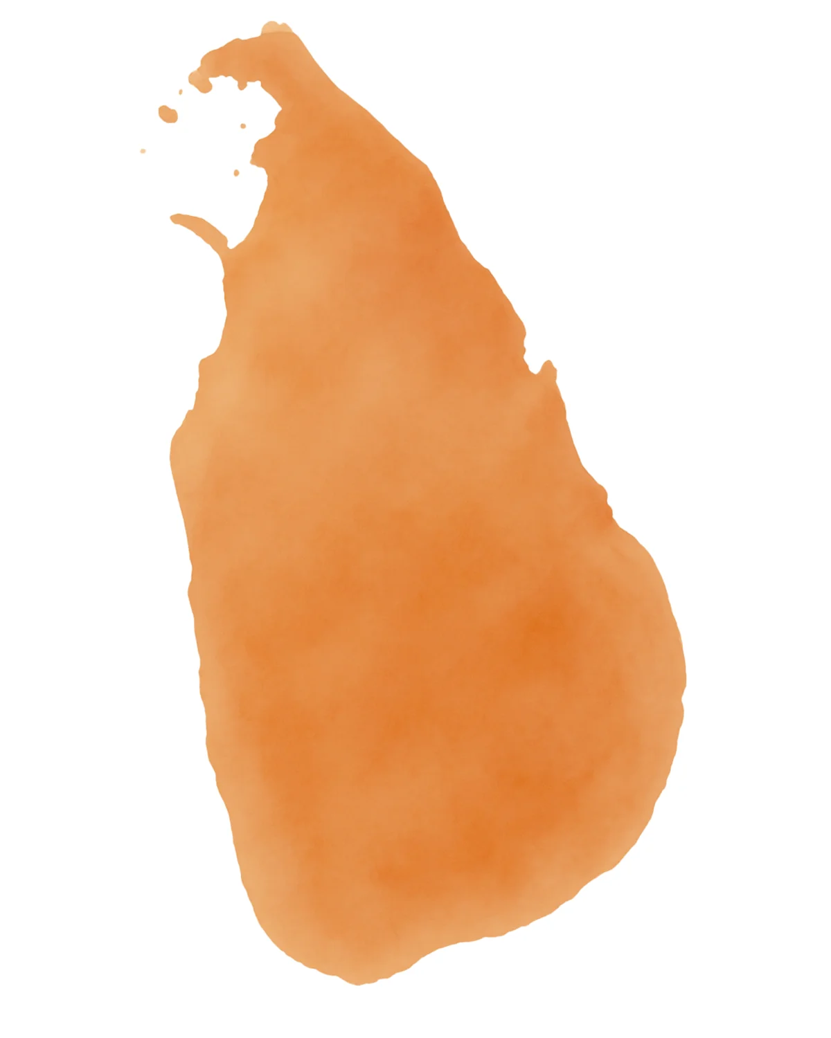 Journey route map — North India
